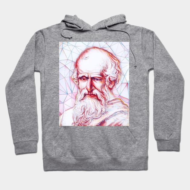 Archimedes Portrait | Archimedes Artwork Hoodie by JustLit